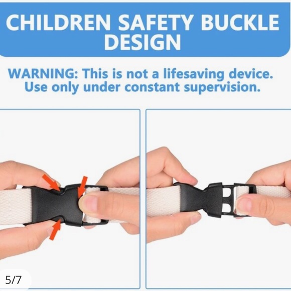 Shark Kids Back Float w/ Adjustable Snap Belt for Safe Swimming Well Made - Picture 11 of 12